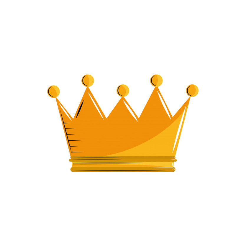 استیکر طرح تاج کد 843