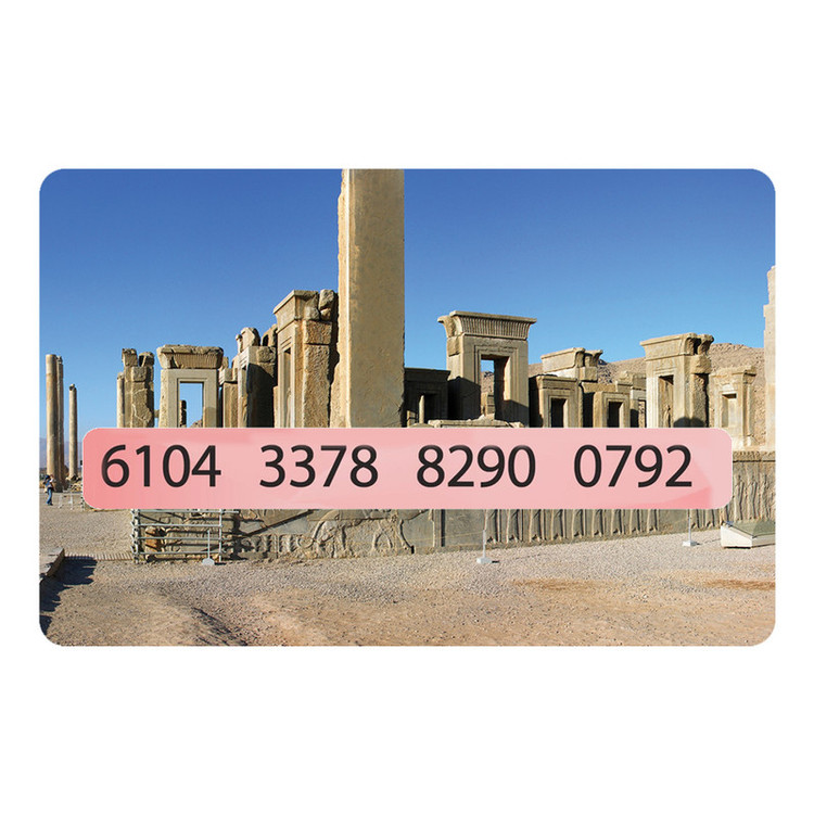 استیکر کارت مدل تخت جمشید