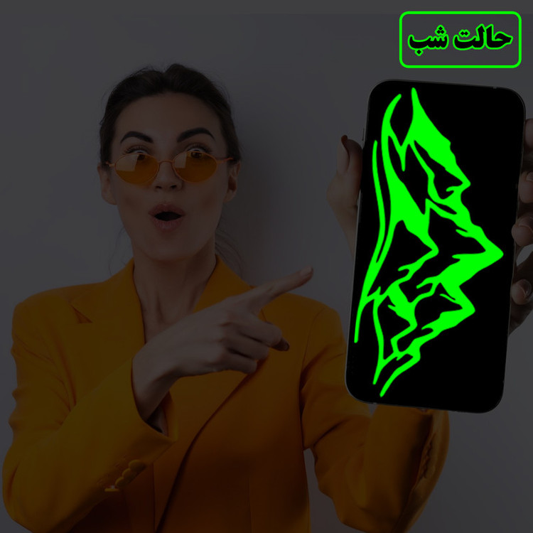 استیکر کلید و پریز مدل شبنما طرح رشته کوه