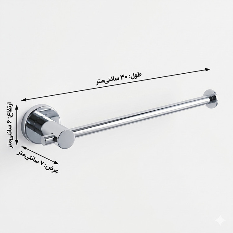 پایه رول دستمال کاغذی دلفین مدل 21-B-c