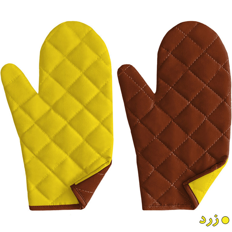 دستکش فر راولا کد N109 مجموعه 2 عددی