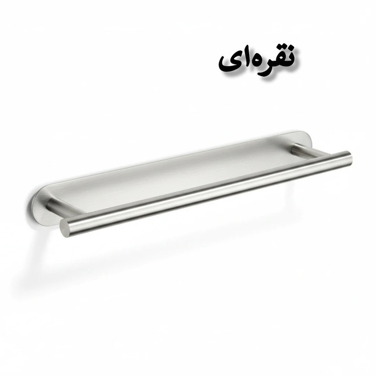 آویز حوله آریا نوین مدل چسبی CTLL کد ۸۵