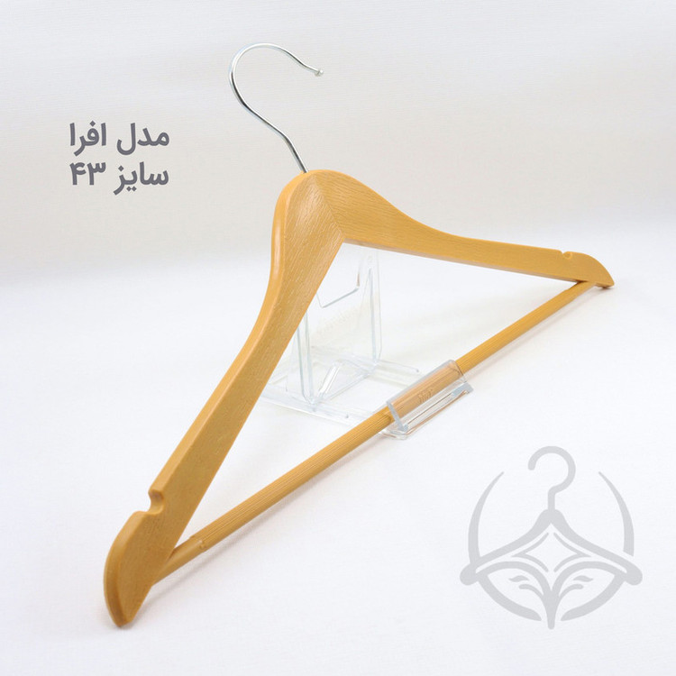 چوب لباسی طرح چوب افرا کد 43 بسته 24 عددی