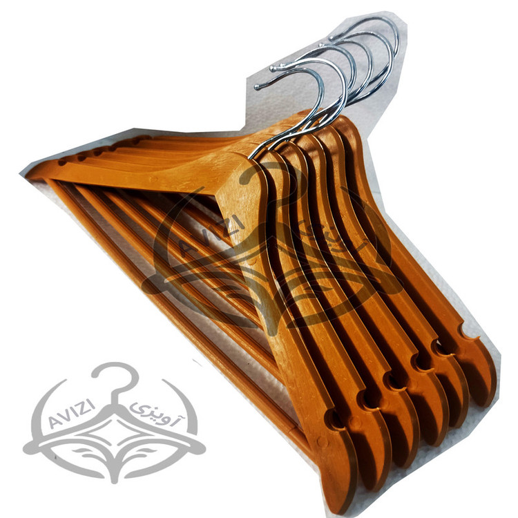 چوب لباسی طرح چوب افرا کد 43 بسته 24 عددی