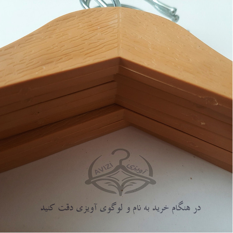چوب لباسی طرح چوب افرا کد 43 بسته 24 عددی