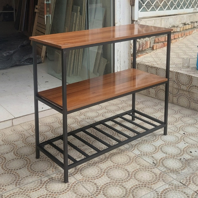 شلف ایستاده مدل کافی بار چوبین