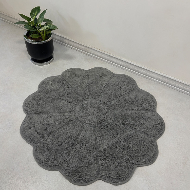 پادری طرح گل گرد سایز 90×90 سانتی متر