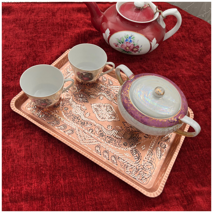 سینی مسی مدل زنجان کد450