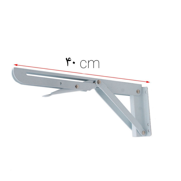 پایه نگهدارنده طبقه دیواری مدل 40cm بسته 2 عددی