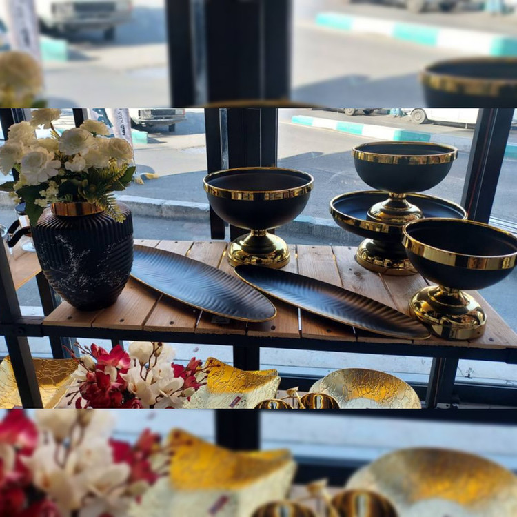 ظرف سرو مدل رولت خوری کد ۲۰۰۱ مجموعه دو عددی