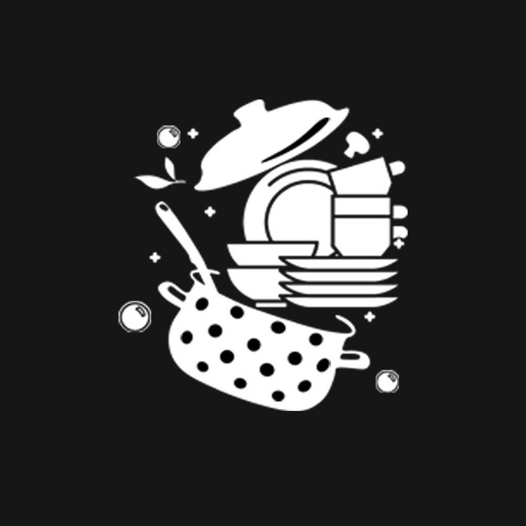 پیش بند آشپزخانه مدل ضدآب dishes