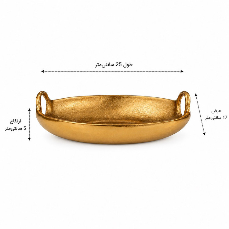 ظرف سرو مدل بیضی کد K25