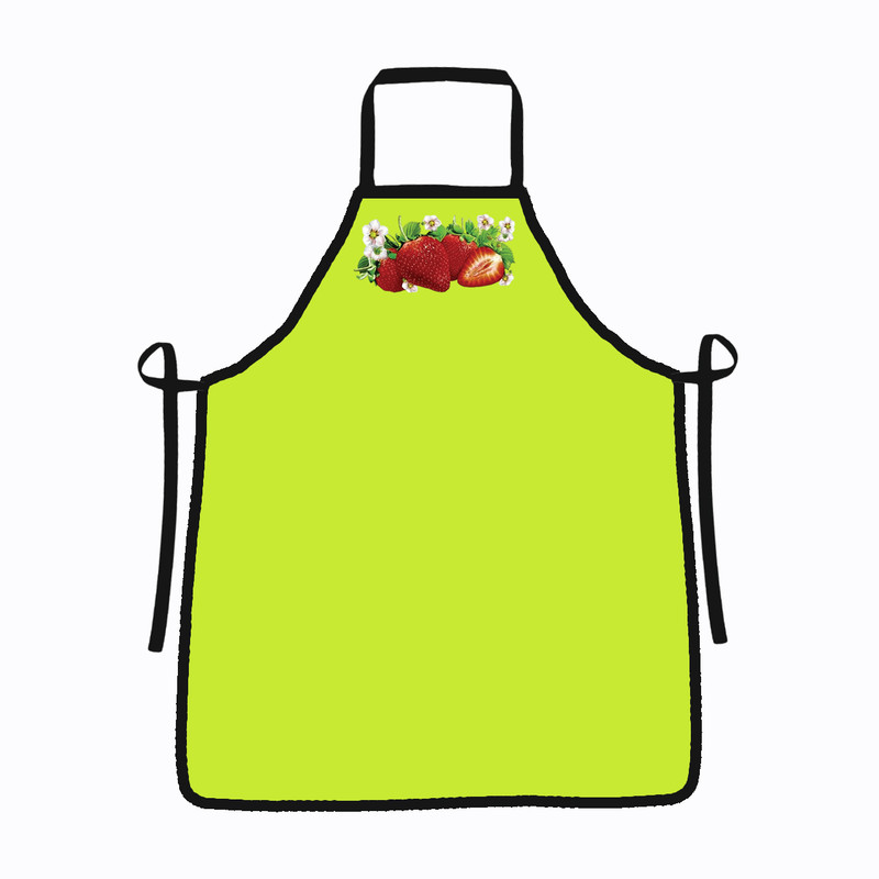 پیش بند آشپزخانه مدل ضدآب strawabery