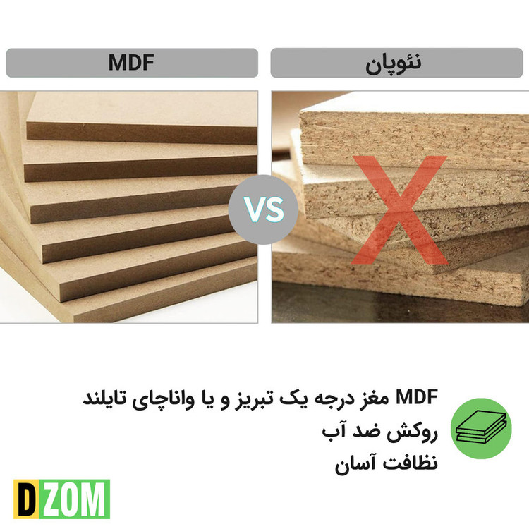 میز کامپیوتر دیزم مدل مونتاژی CD_LI100_140_Tri سایز 140x60