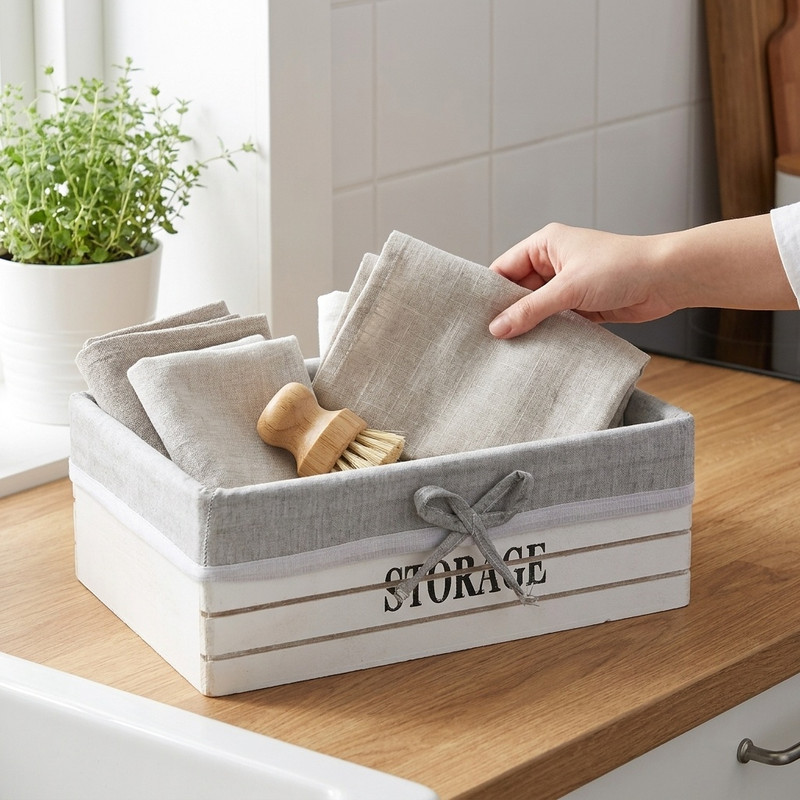 سبد ارگانایزر آشپزخانه مدل WH3-STORAGE-S