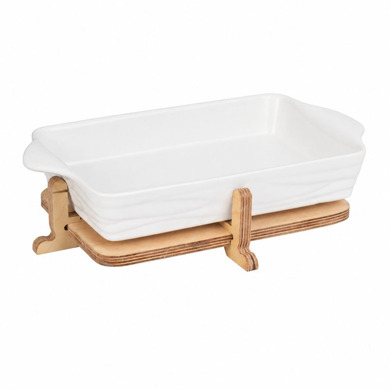 ظرف سرو مدل کلاسیک کد E-B-01 به همراه استند