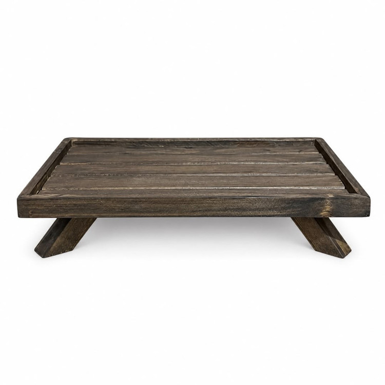 سینی سرو مدل چوبی روستیک کد RU4017