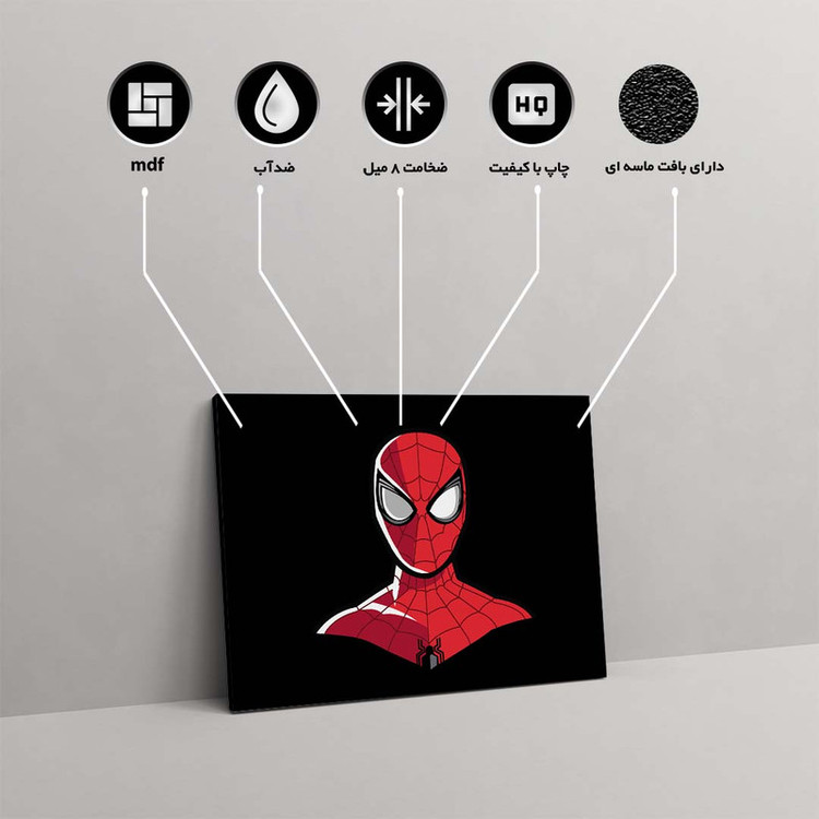 تابلو شاسی مدل spider man کد S-16020