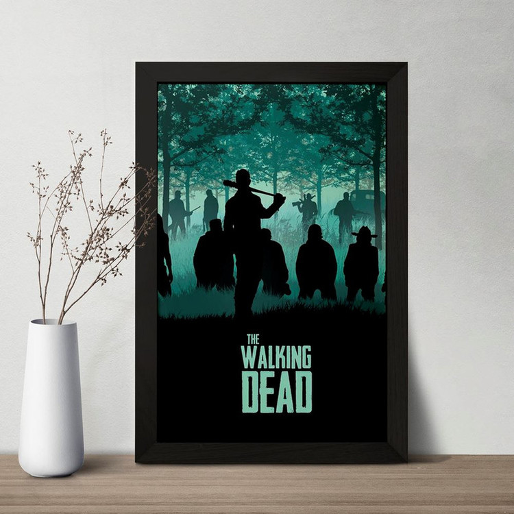 تابلو خندالو مدل سریال مردگان متحرک The Walking Dead کد 10185