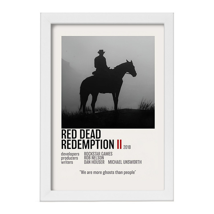 تابلو خندالو طرح رد دد (Red Dead) کد F13456