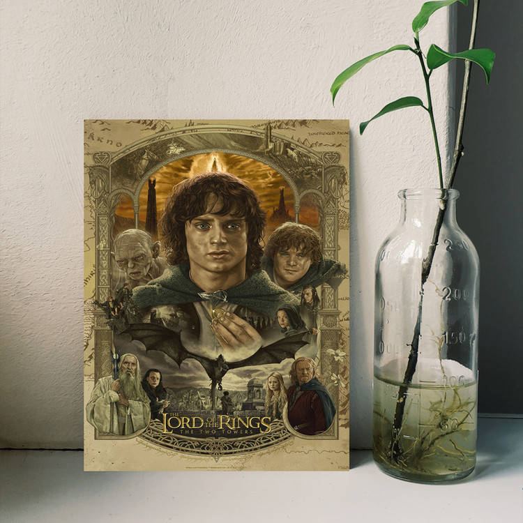 تابلو شاسی مدل پوستر ارباب حلقه ها The lord of the rings کد 1202