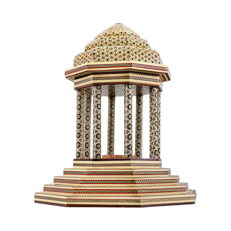 تندیس خاتم کاری فراز هنر مدل مقبره حافظ