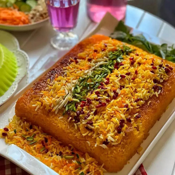 ظرف فر به گز مدل مستطیل گرانیتی کد 4030