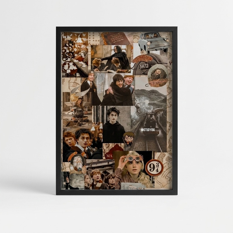 تابلو مدل هری پاتر Harry Potter کد LA-G10575-2