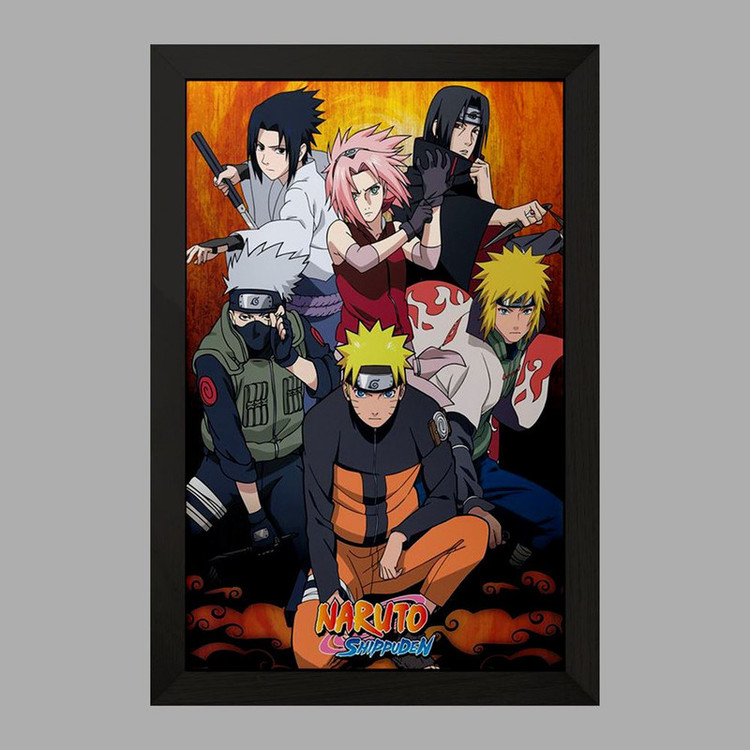 تابلو خندالو مدل انیمه ناروتو Naruto کد 4922