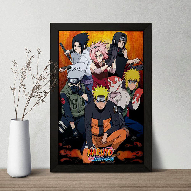 تابلو خندالو مدل انیمه ناروتو Naruto کد 4922