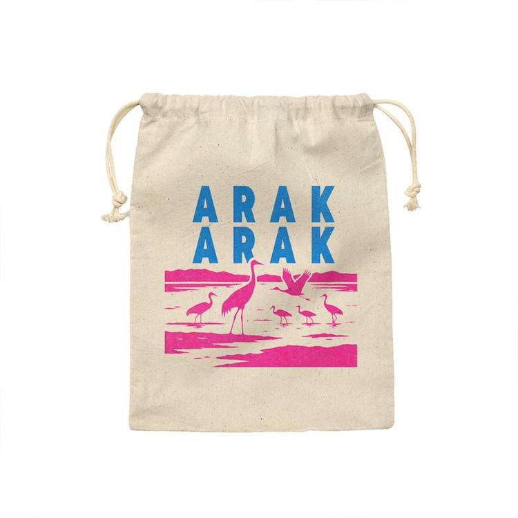کیسه نان و سبزی ترمه طراحان ایده مدل نماد تالاب میقان اراک کد map0094 - S سایز 19x19 سانتی متر