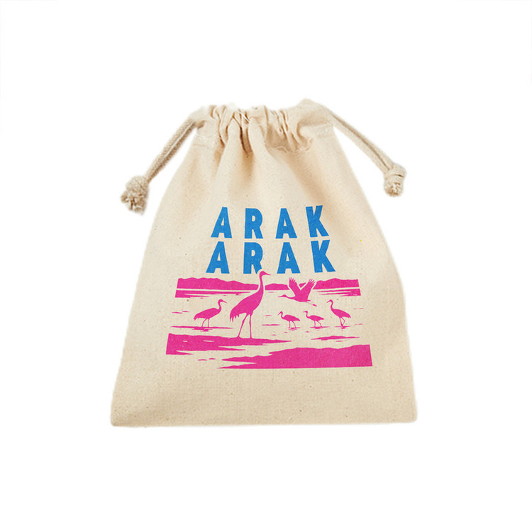 کیسه نان و سبزی ترمه طراحان ایده مدل نماد تالاب میقان اراک کد map0094 - S سایز 19x19 سانتی متر