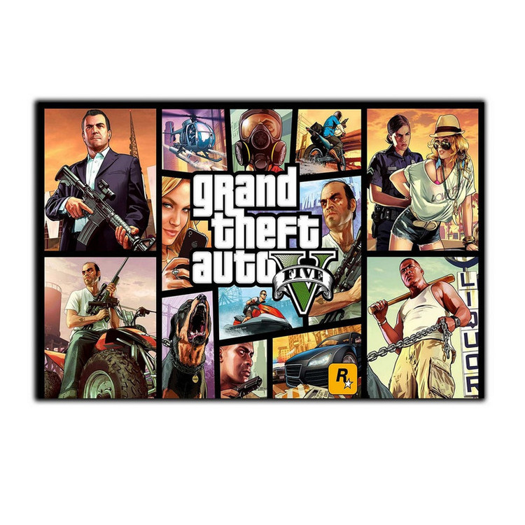 تابلو شاسی بکلیت طرح بازی GTA مدل SH-1970