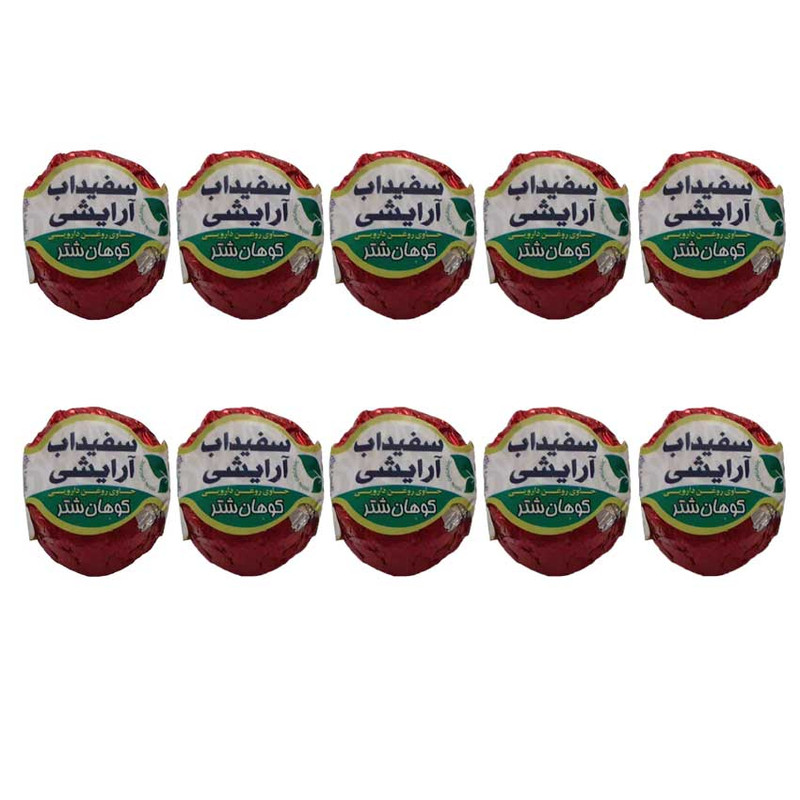 سفیدآب مدل کوهان شتر بسته 10 عددی