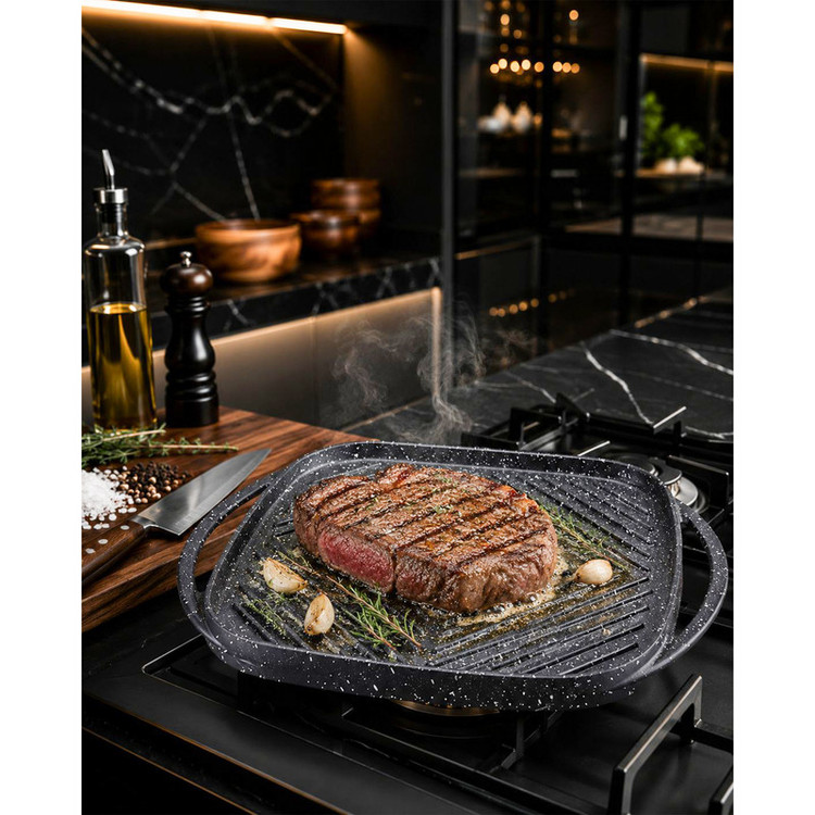 تابه گریل چدن سلسیوس مدل BL سایز 30