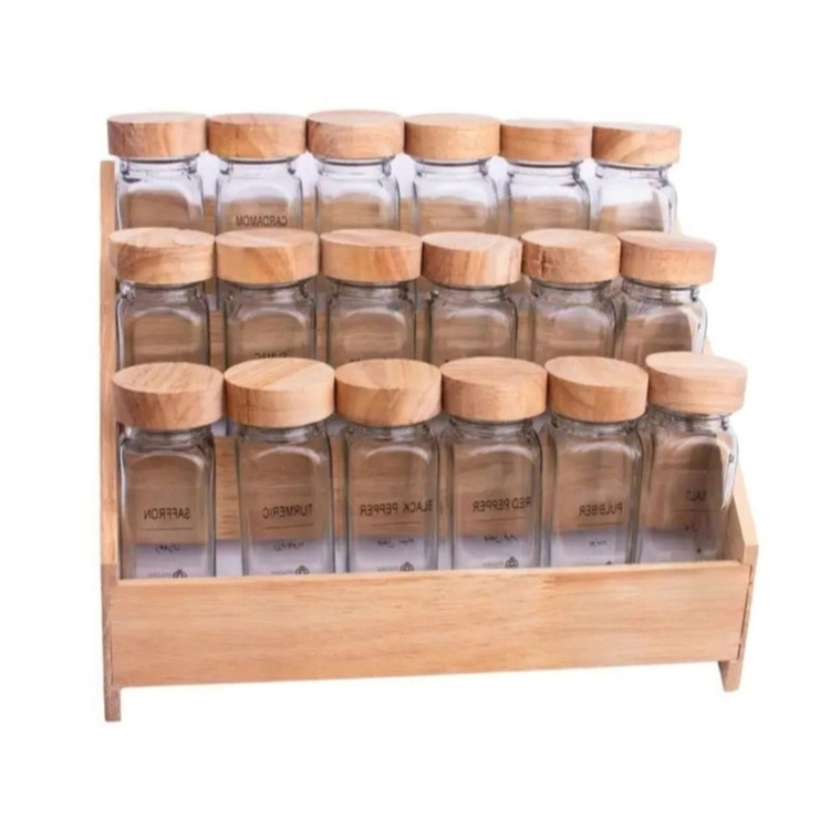 جای ادویه 18 پارچه مدل مک کارتی RM1432 به همراه استند