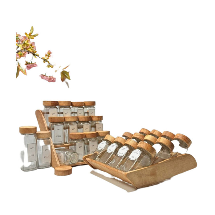 جای ادویه 18 پارچه مدل مک کارتی RM1432 به همراه استند