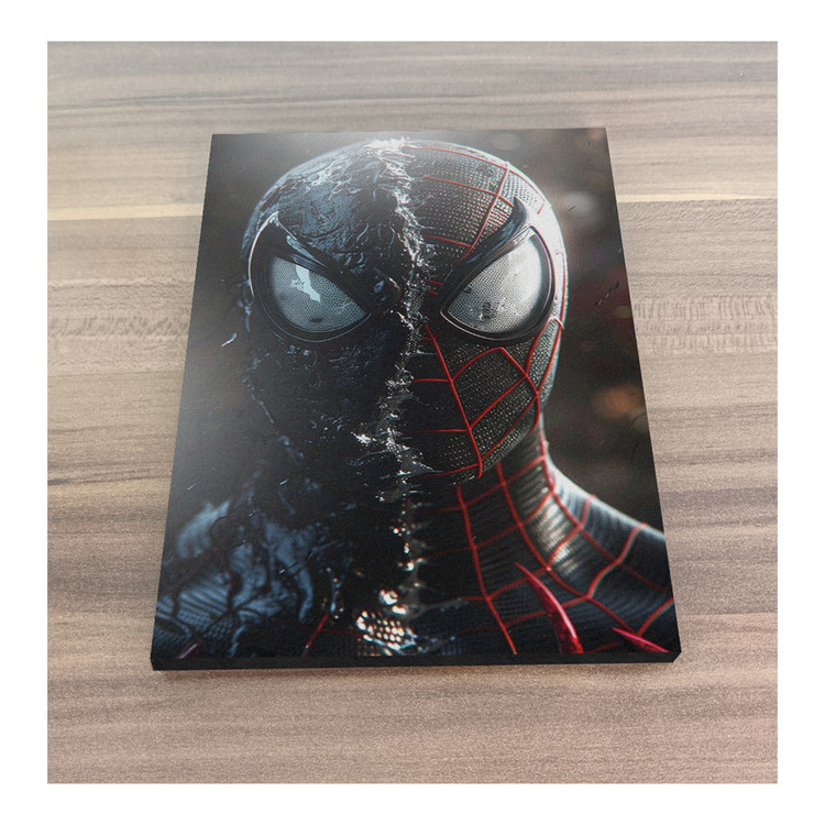 تابلو شاسی گوفی مدل اسپایدرمن مرد عنکبوتی ونوم هیرو مارول طرح Spiderman and Venom کد PATCH55