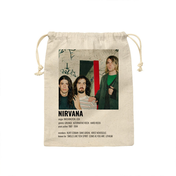 کیسه نان و سبزی ترمه طراحان ایده مدل بند نیروانا، Nirvana کد strm0955 - S