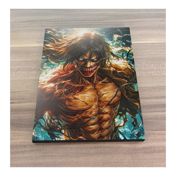 تابلو شاسی گوفی مدل ارن یگر انیمه اتک آن تایتان طرح AOT Eren Yeager Attack on Titan Anime کد TITN052