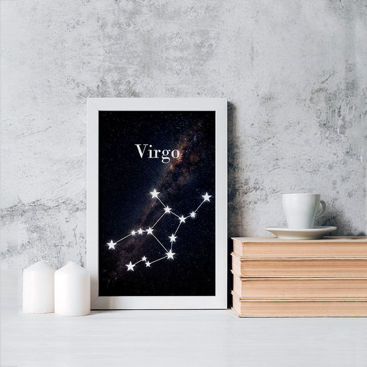 تابلو خندالو مدل دکوراتیو ماه تولد شهریور Virgo کد M61