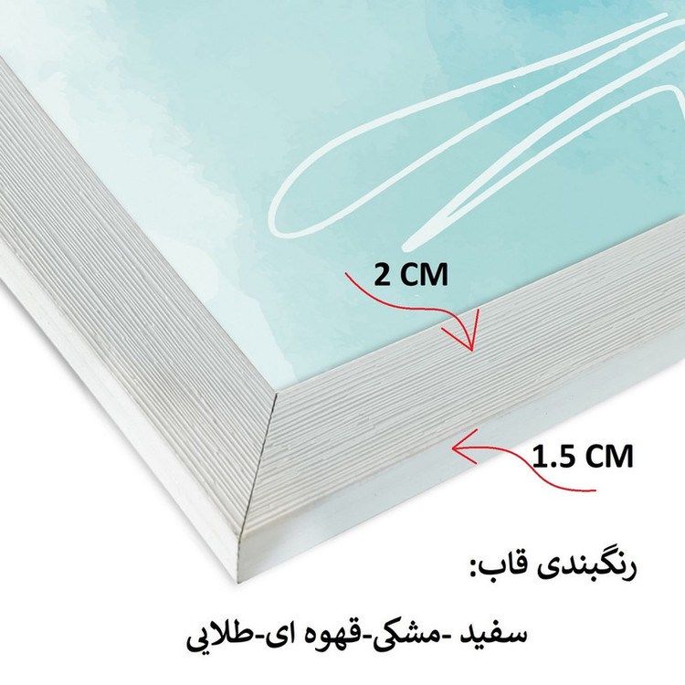 قاب عکس بکلیت مدل دیواری 20x15-1022