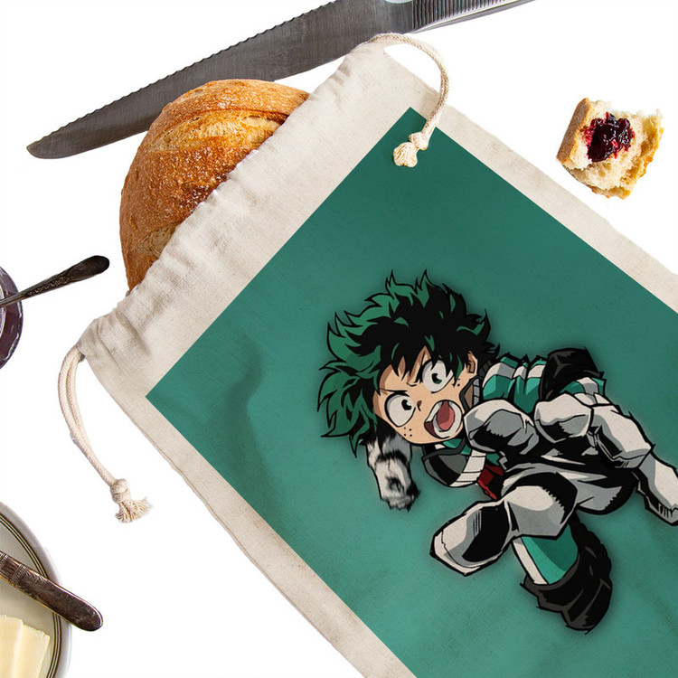 کیسه نان و سبزی ترمه طراحان ایده طرح مای هیرو آکادمی My hero academia کد strm0458 - S