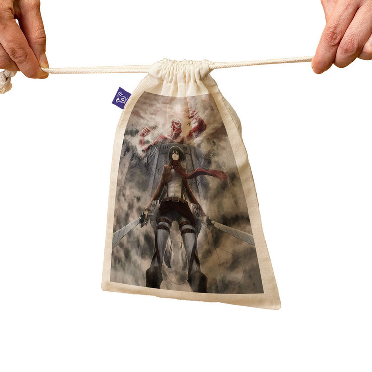 کیسه نان و سبزی ترمه طراحان ایده مدل اَتک آن تایتان Attack on Titan کد strm0372 - M