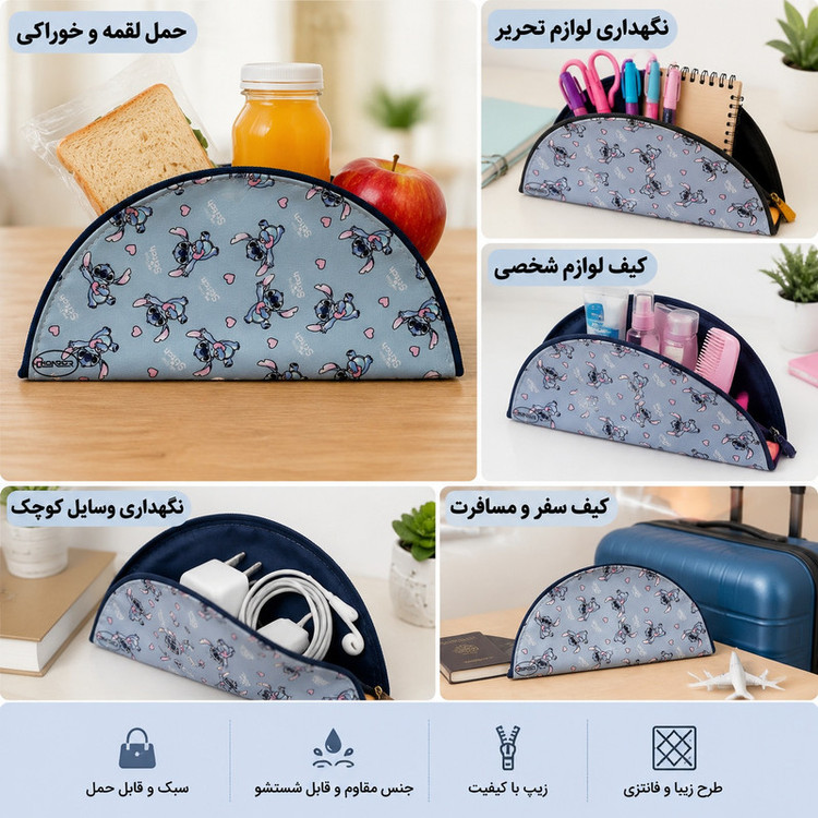کیسه نان چنور مدل خوشمزه طرخ استیج های بامزه کد chonour سایز 13×26 سانتی متر