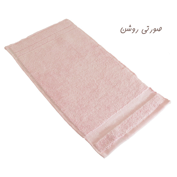 حوله دستی آذین بافت مدل تاج سایز 30x60 سانتی متر