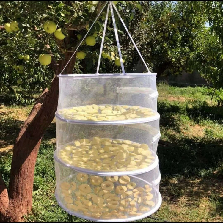 سبزی خشک کن دستی مدل ۵ طبقه