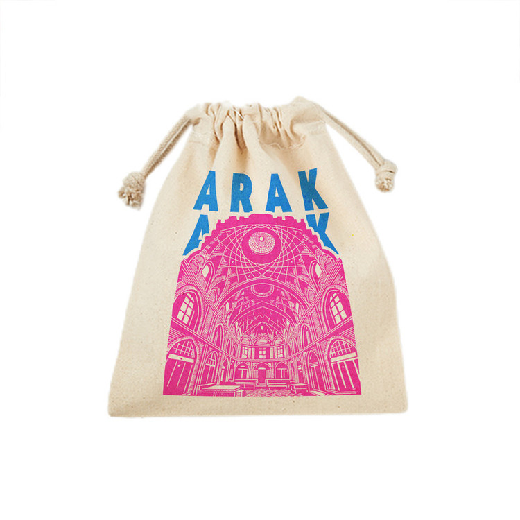 کیسه نان و سبزی ترمه طراحان ایده مدل نماد بازار تاریخی اراک کد map0095 - M سایز 23x33 سانتی متر