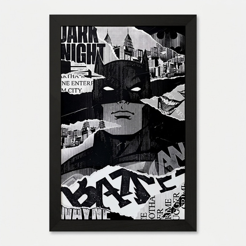 تابلو خندالو مدل بتمن (Batman) کد F3979