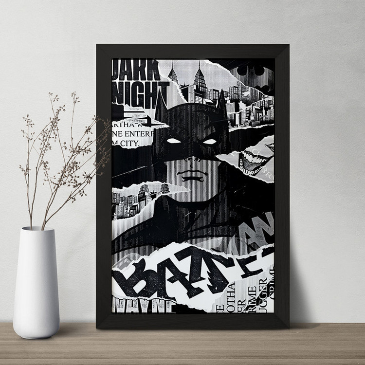 تابلو خندالو مدل بتمن (Batman) کد F3979